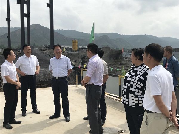 市人大常委會黨組副書記、副主任樊文浩一行調(diào)研泓源公司項目建設(shè)情況(圖2)